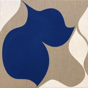 Acedia (2020), 12 x 12", flashe on linen