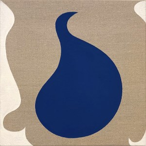 Acedia (2020), 12 x 12", flashe on linen